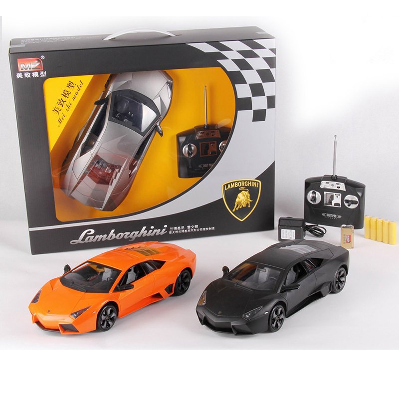 美致2028A 1：14兰博基尼大型跑车兰博基尼遥控汽车 充电漂移车